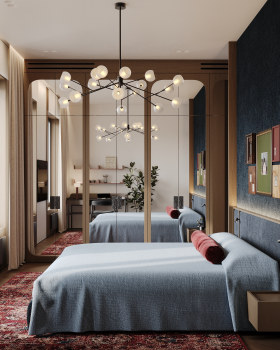 Zilart室内设计与可视化项目丨Rial bureau