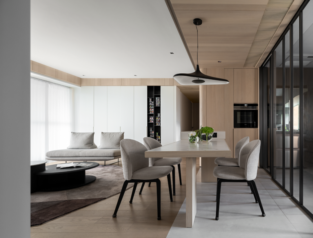 打破空间架构，利用材质实现一体化视觉分割 | Ten Design 之间设计-36