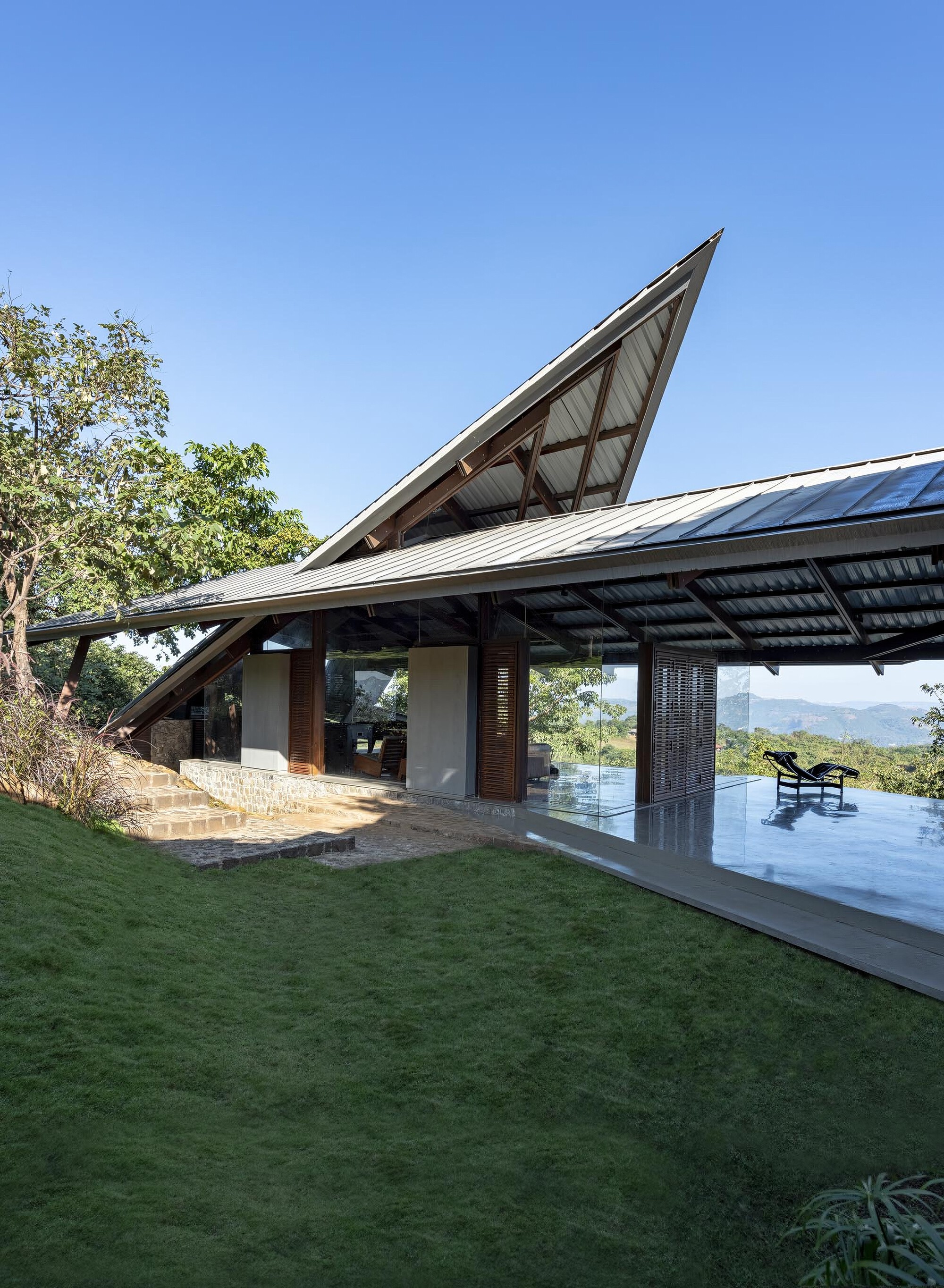 侧面阳台屋丨印度丨Malik Architecture-41