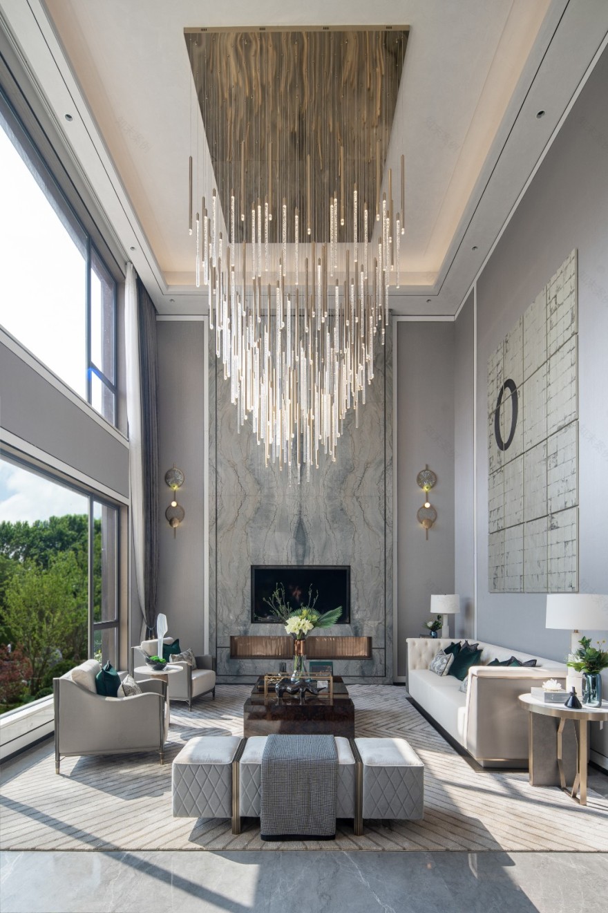 455㎡绝美奢华别墅,吹爆神仙颜值! 则灵艺术-8