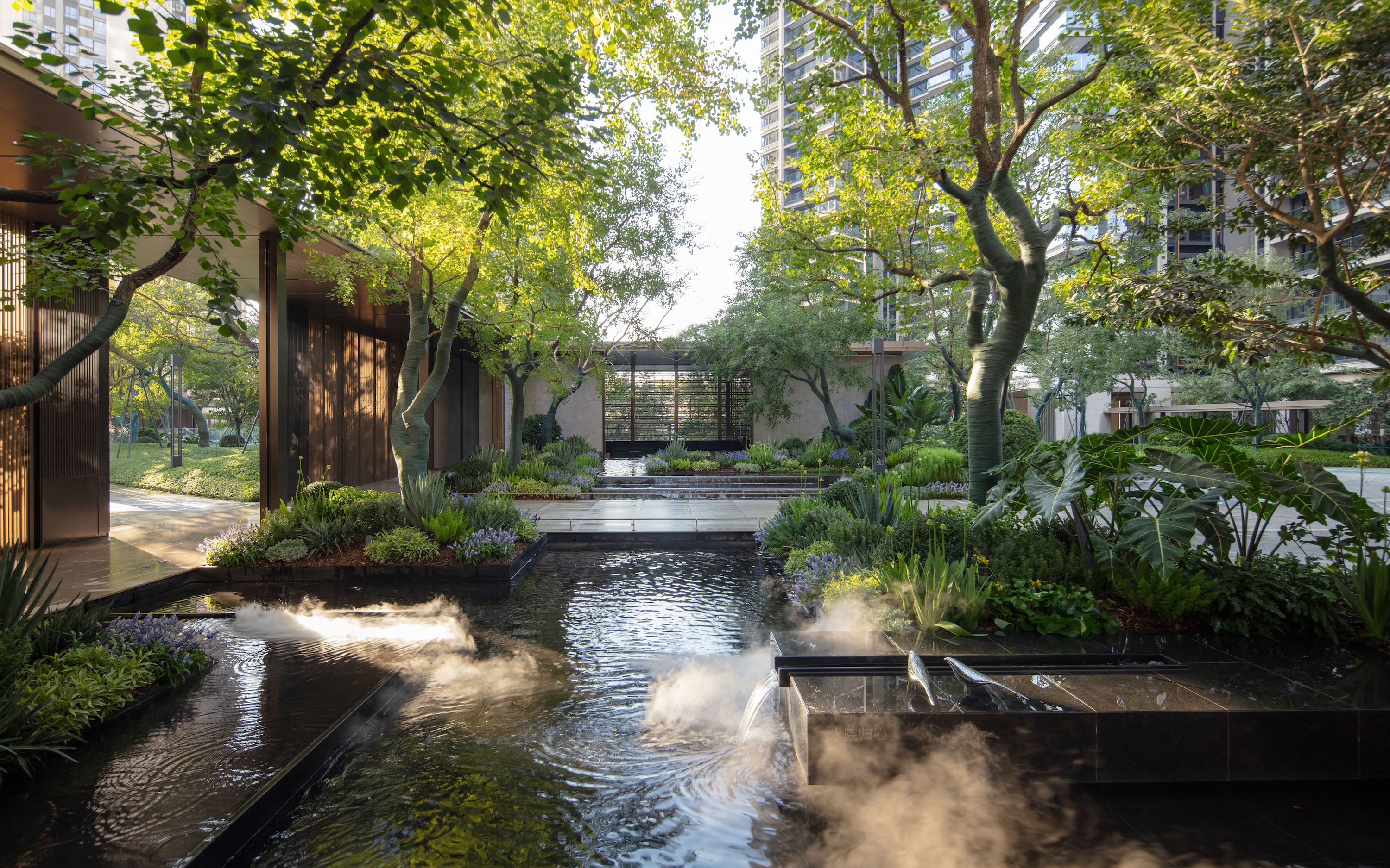 华润置地·东莞松湖润府大区丨中国东莞丨广亩景观-21