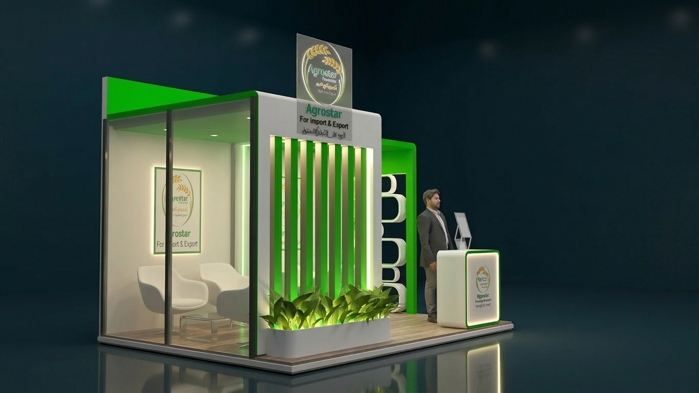 AgroStar Booth Design-3