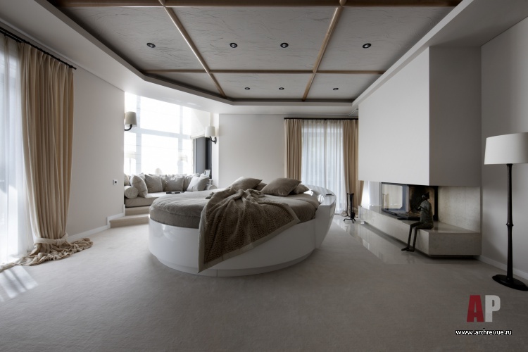 郊区现代风格住宅室内设计-52