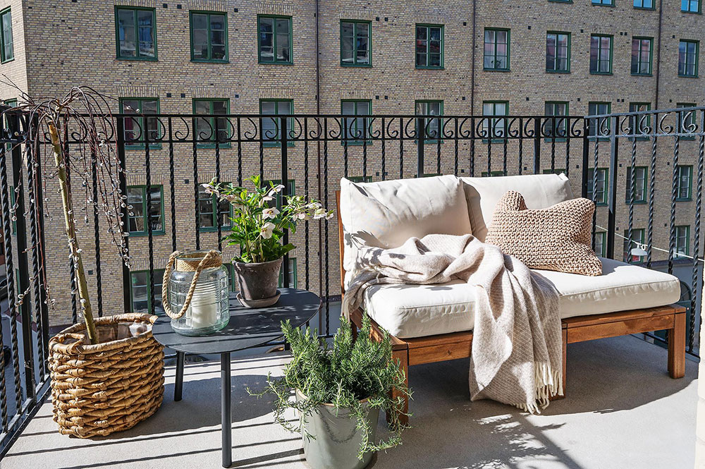 温馨时尚的 80 平米斯堪的纳维亚风格公寓-4