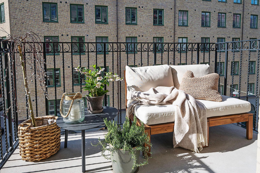 温馨时尚的 80 平米斯堪的纳维亚风格公寓-4