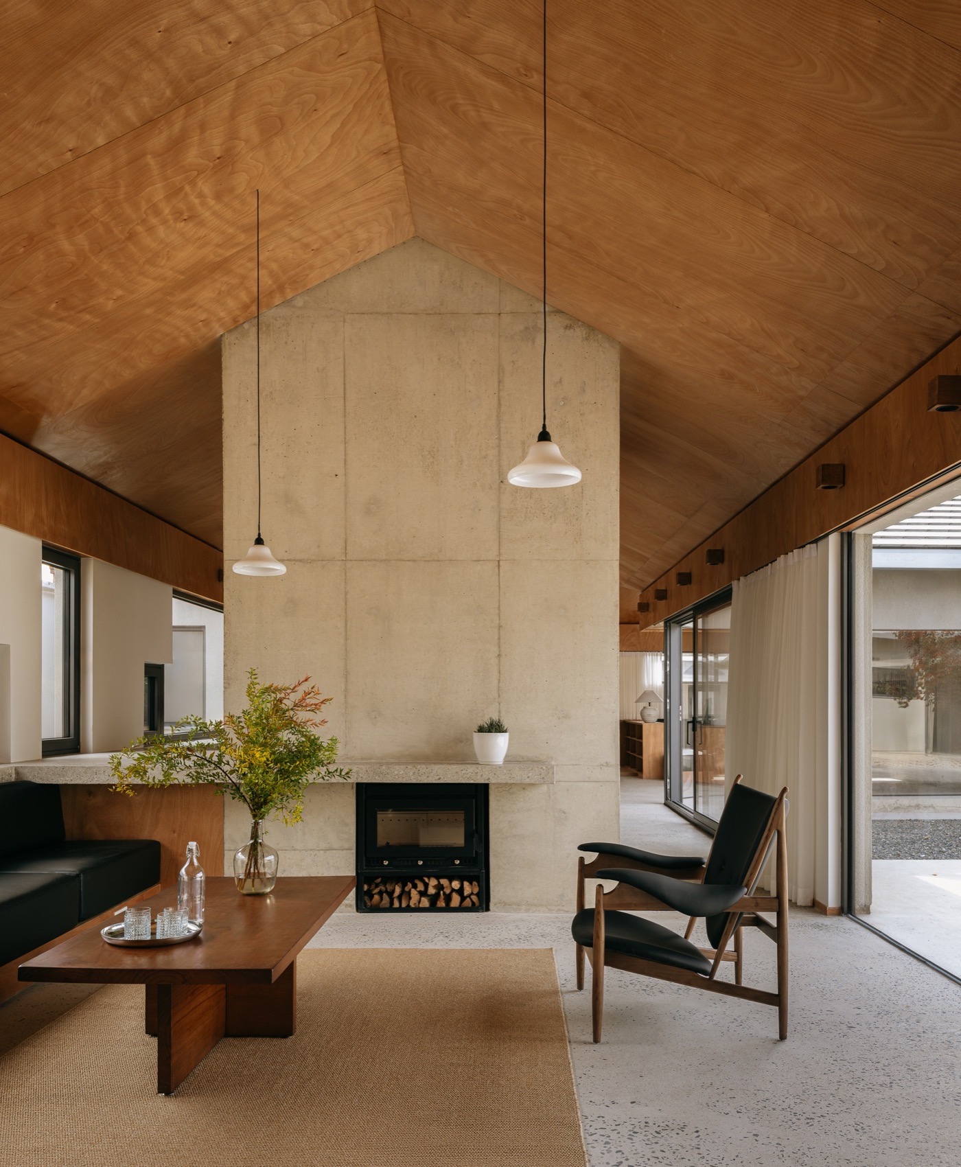 十字交叉之家 – 一朵屋面下的安顿与穿梭丨中国北京丨察社办公室-92