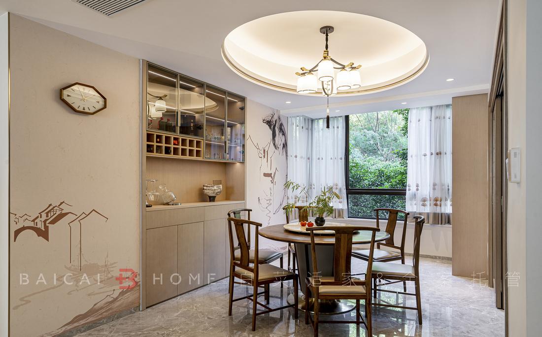 珠海板樟山新中式家居，三代同堂的东方美学之家-41