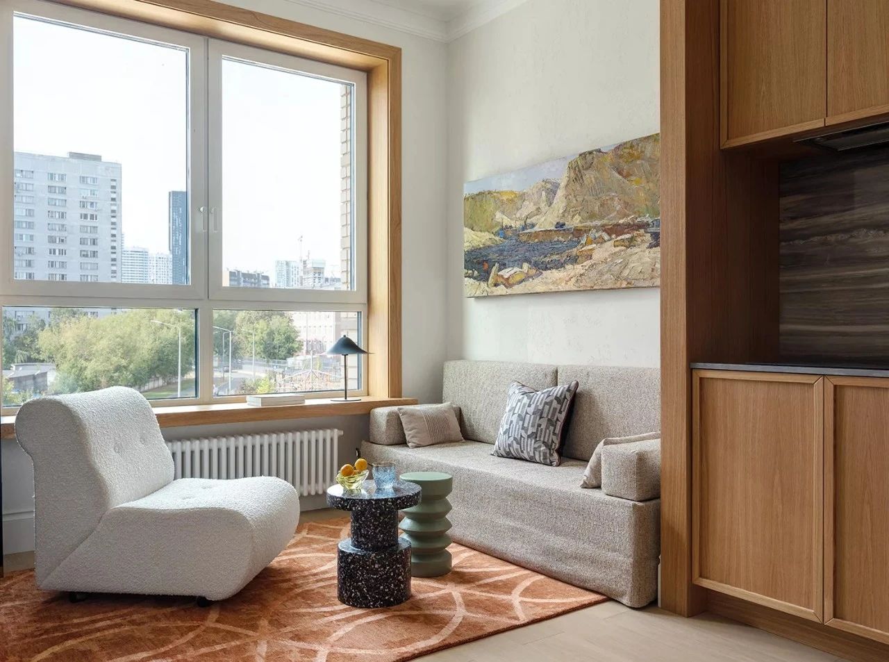 43㎡小宅传统优雅设计丨Natalya Artamonova-3