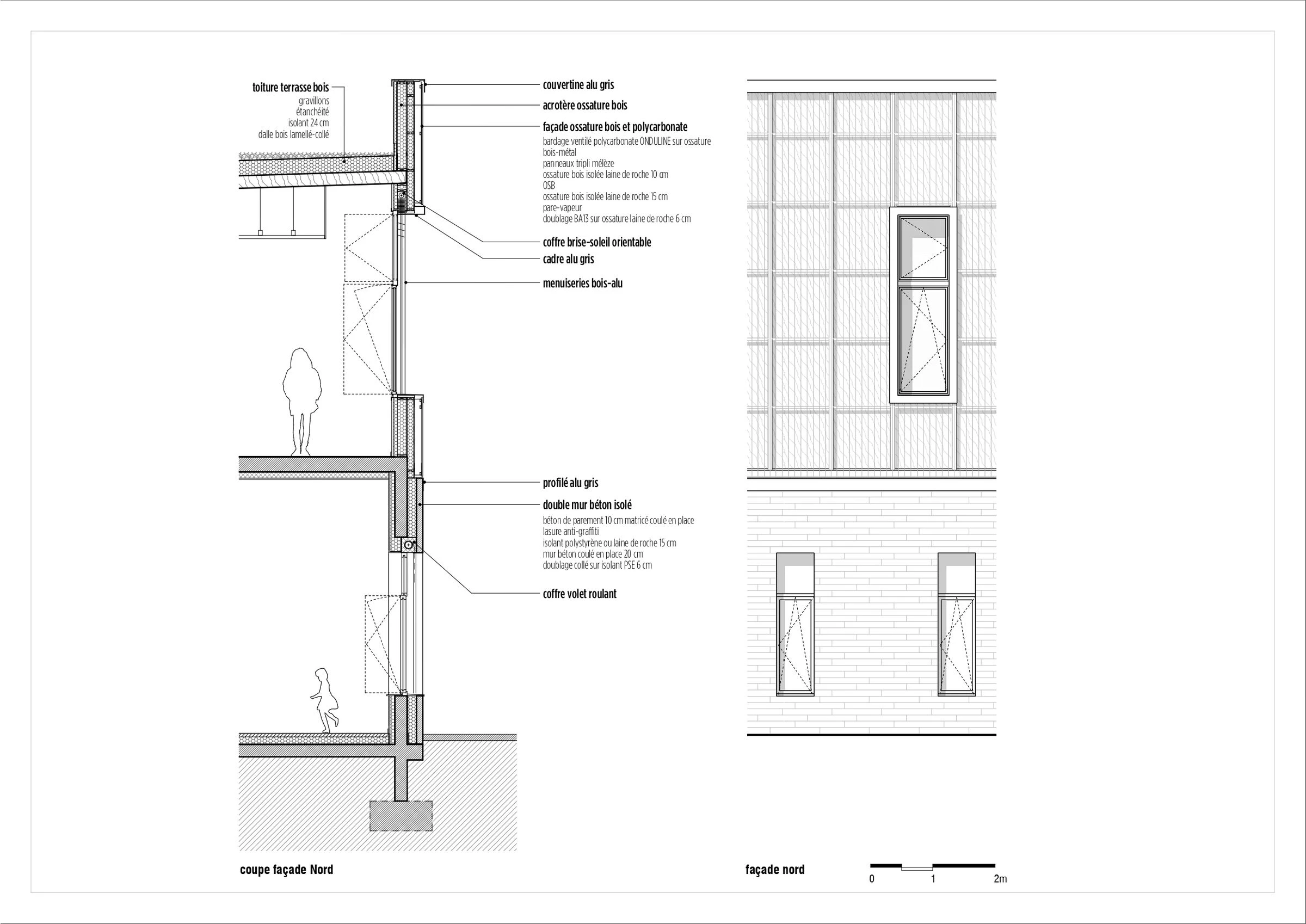 凯瑟琳·约翰逊学校丨法国丨rue royale architectes-47