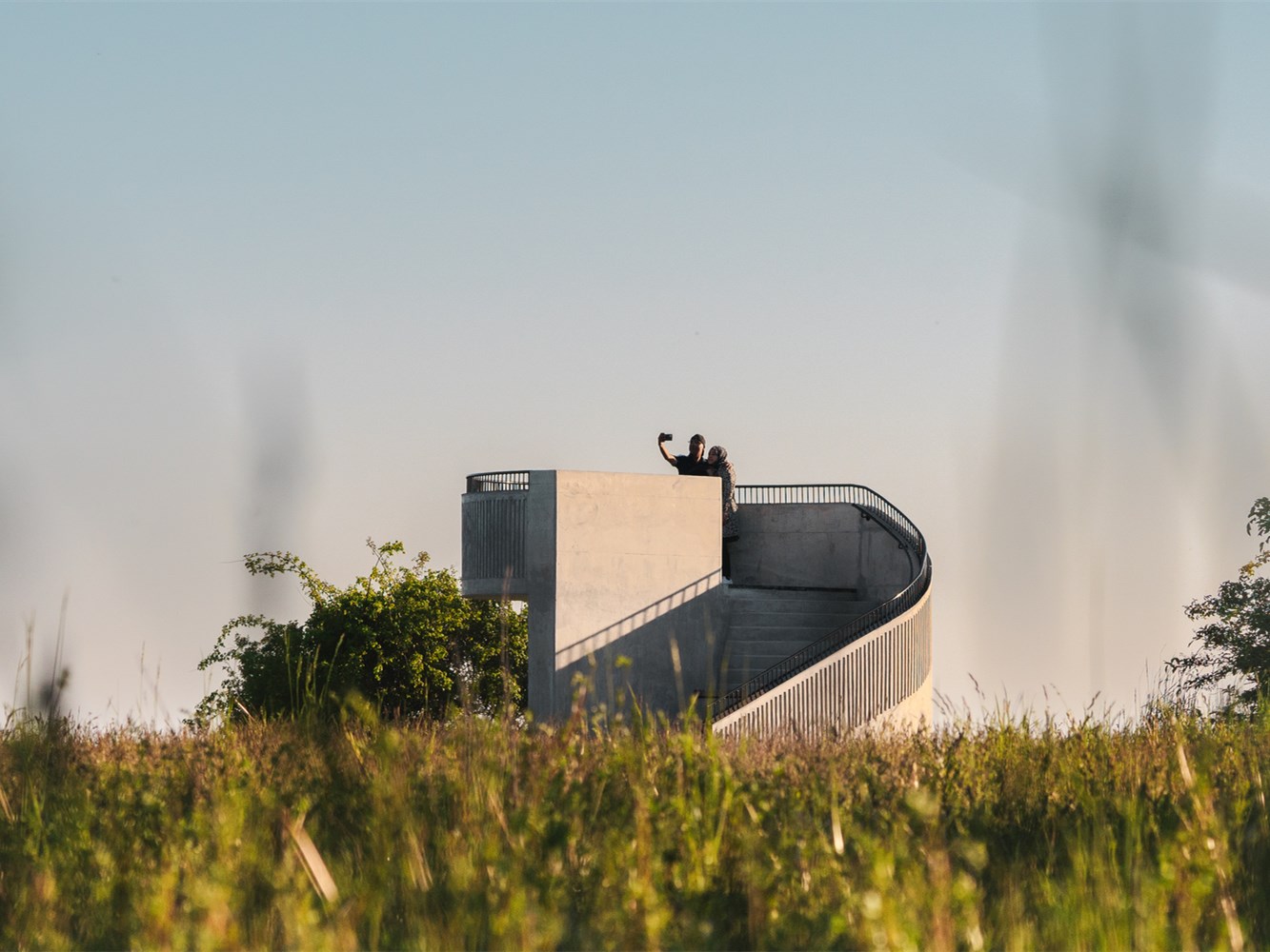 瑞典 Vårbergstoppen 观景台丨瑞典斯德哥尔摩丨AndrénFogelström-4