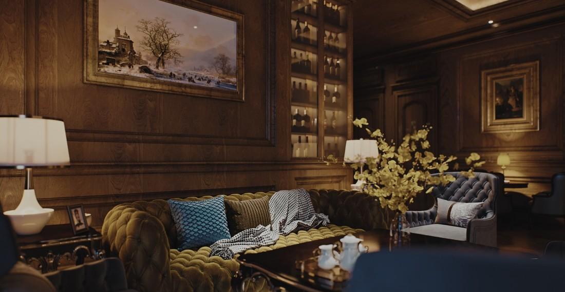 四川茶室与私人会所设计 | 奢华与优雅的融合-17