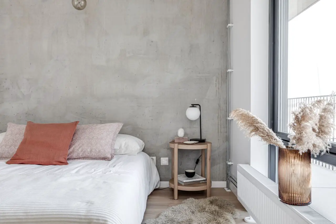 瑞典 40m2 灰混凝土时尚公寓 | 工业风与温馨家居的完美结合-20