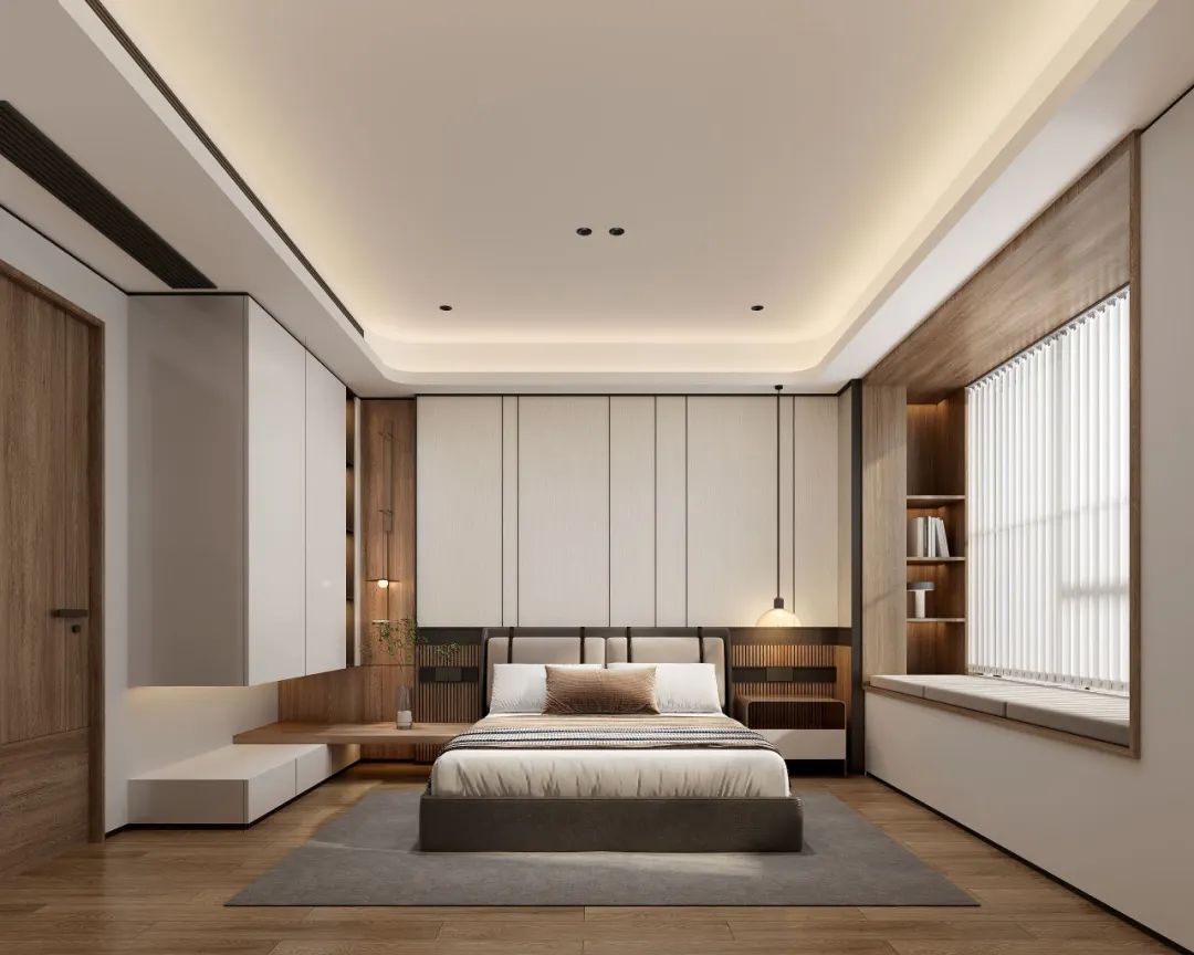 惠州江湾南岸 140㎡现代简约家居设计丨中国惠州丨TRID 添睿设计-43