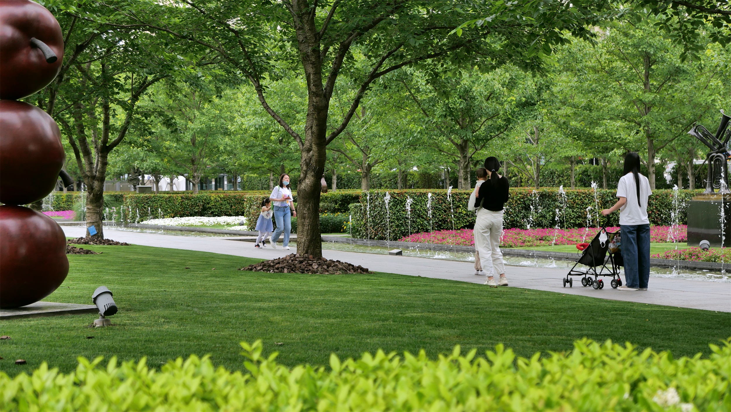 静安雕塑公园丨中国上海-27