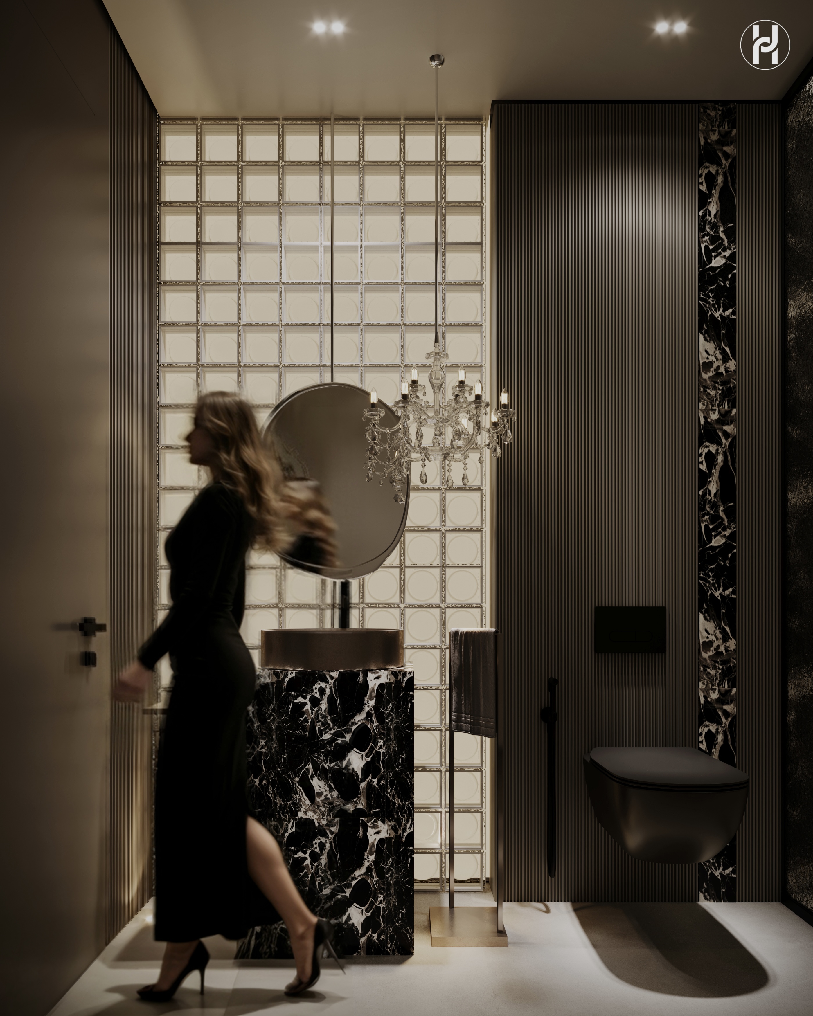 埃及客用卫生间丨埃及开罗丨Marwah Khaled,Ahmed Hussein Designs-15