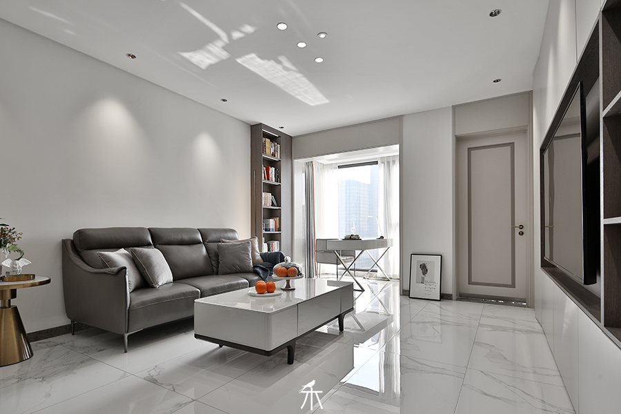 红谷凯旋 106m2 现代住宅设计-23