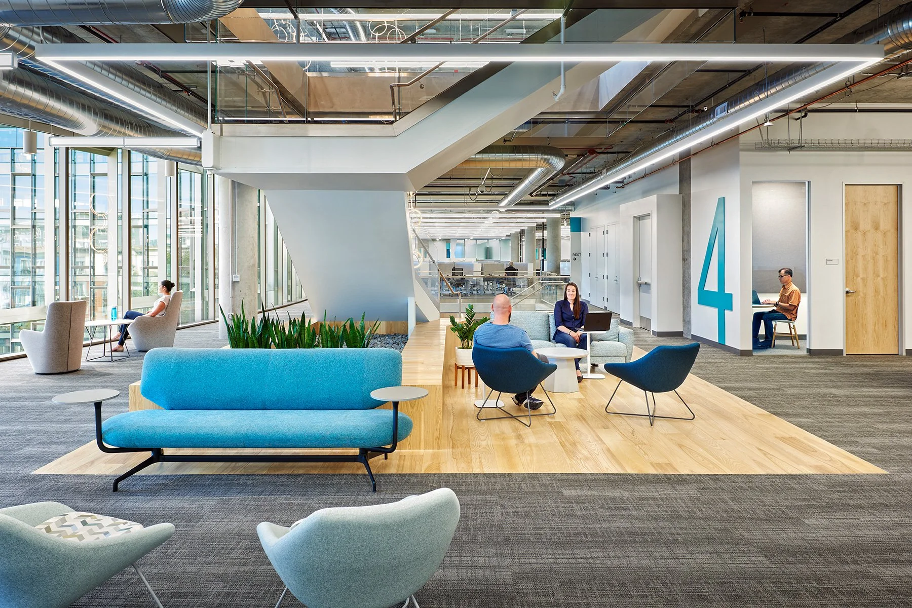 AP+I Design — Splunk Headquarters Expansion - Innovative Workplace Design at Santana Row | AP+I Design  -20