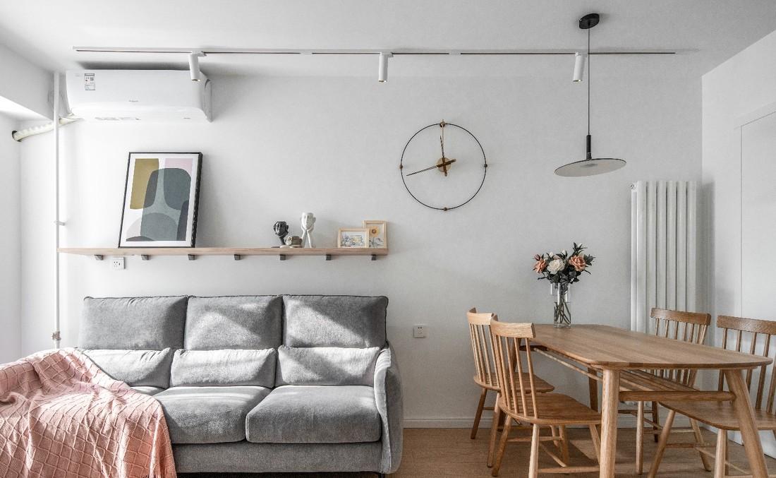 青橙设计 · 温暖简约的平层之家-6