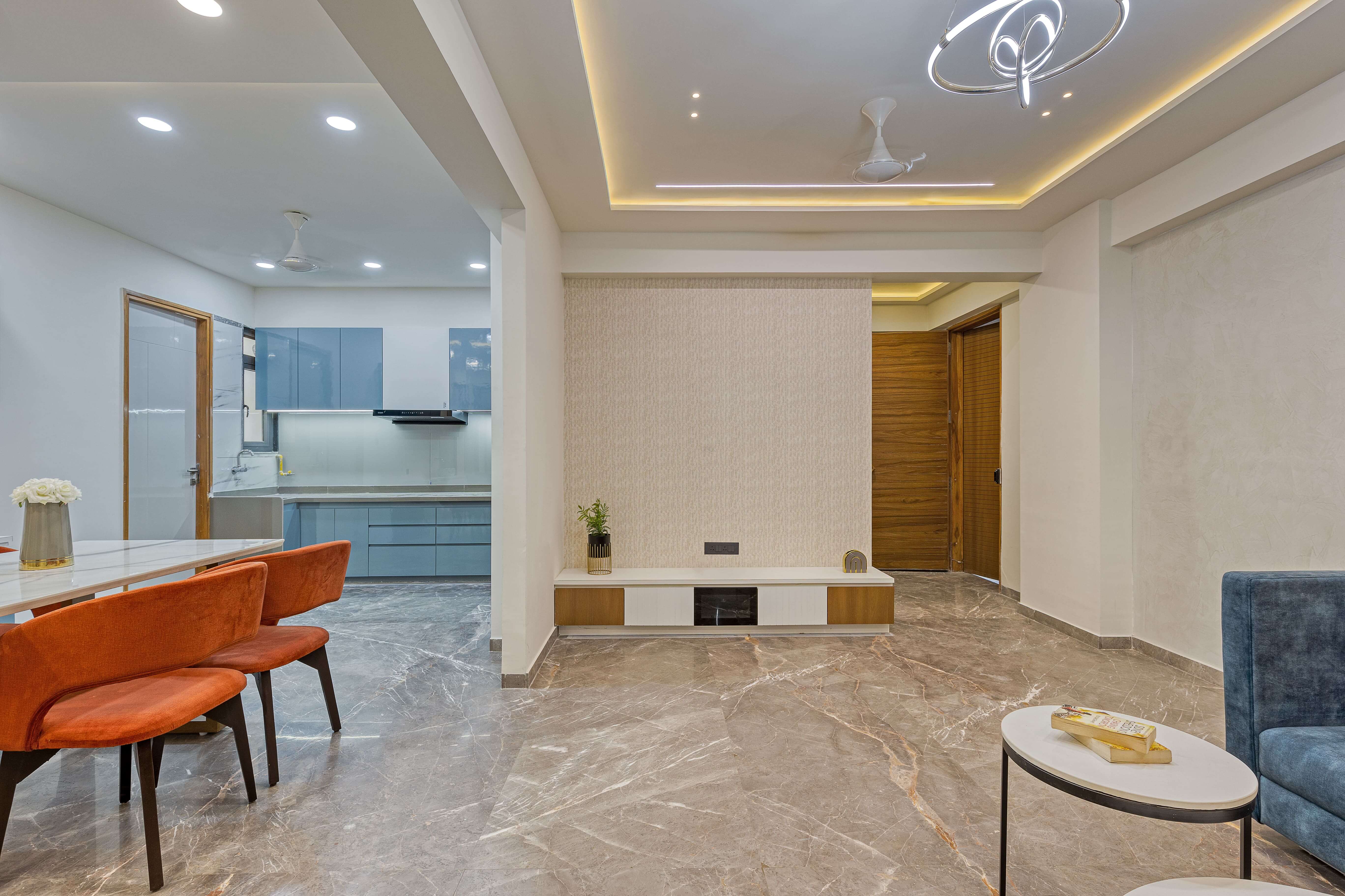 Tanishq Enclave – 3BHK 室内设计丨Montdor Interior-15