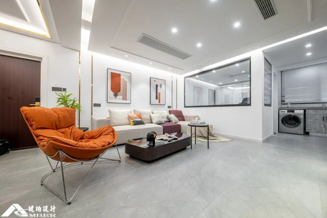 南方大厦 110㎡现代轻奢婚房，设计师王熠辉打造舒适生活空间-51