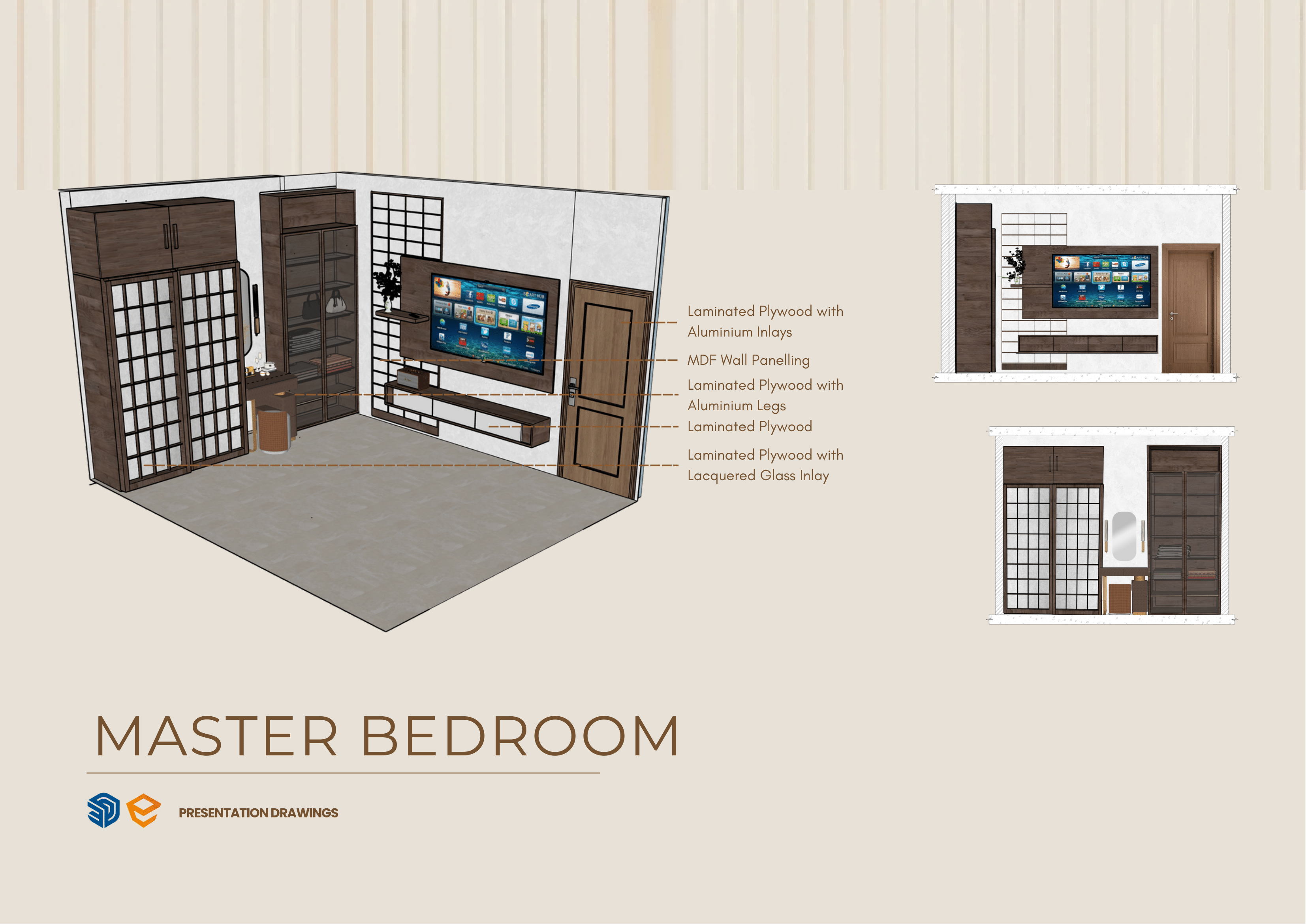 Interior Working Drawings - 2BHK Home-22