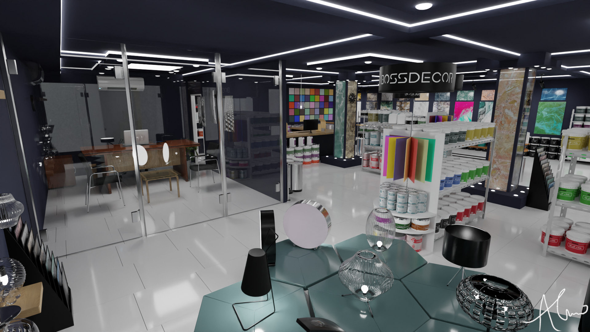 油漆店丨阿尔及利亚丨Amine Nachef-7