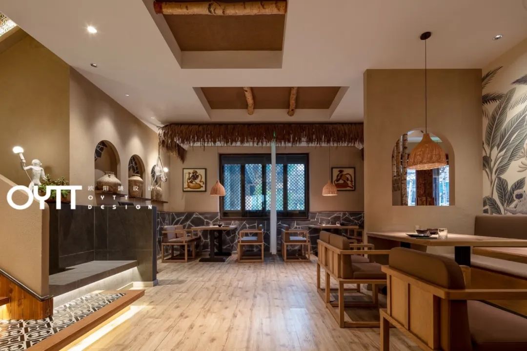 融合泰式风情的江南古街餐厅-15
