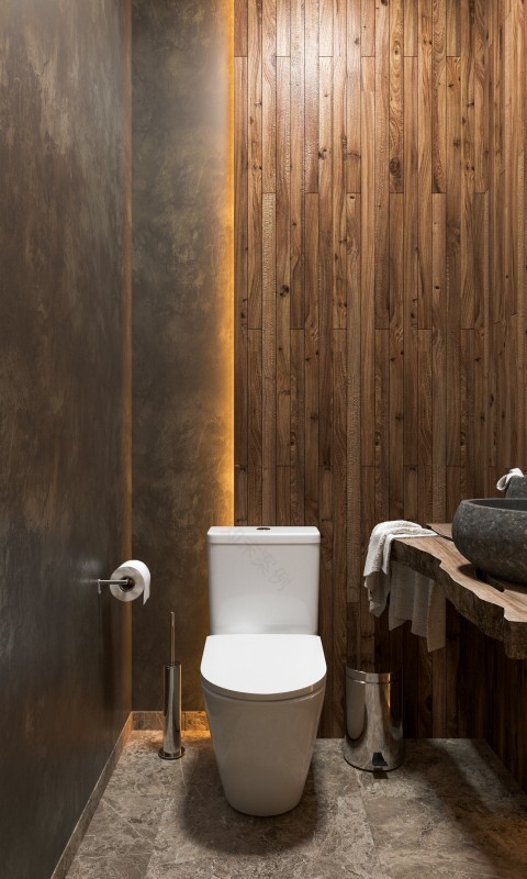 带休息区的桑拿房室内设计-21