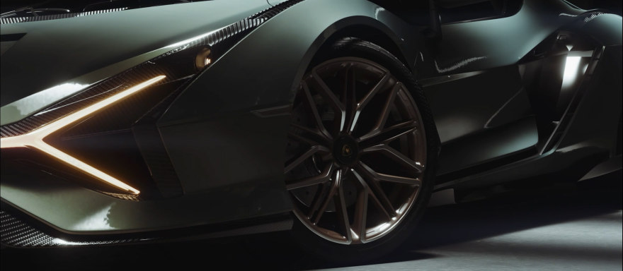 兰博基尼Sián(奇安)电脑生成图像-9