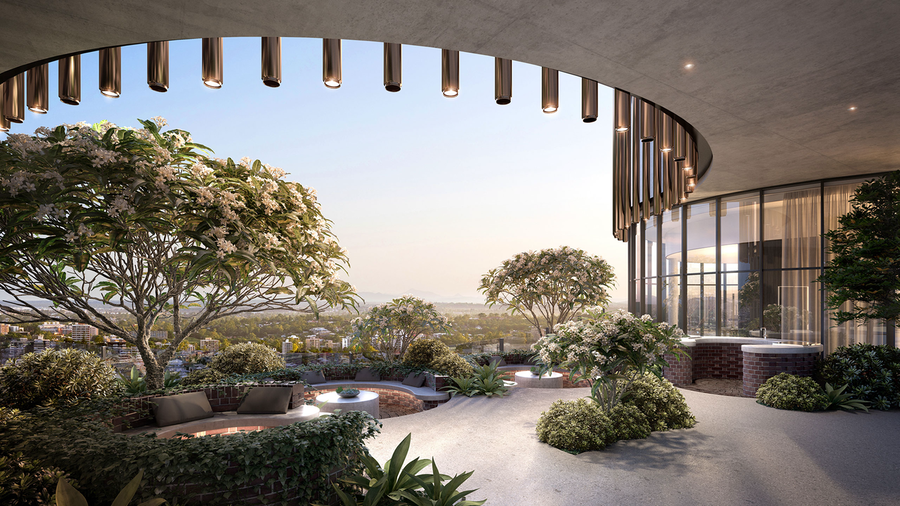 澳大利亚曲线公寓设计，自然融入城市生活-78