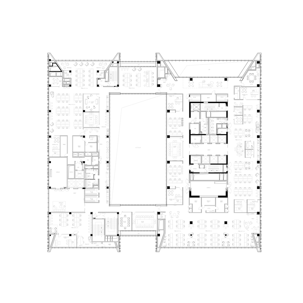 浦发银行上海世博会地区新办公楼丨中国上海丨上海同济建筑室内设计工程-50