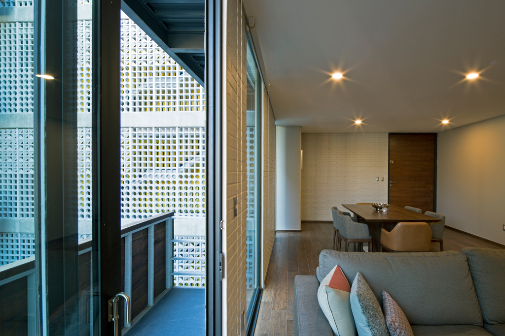 Barrank Building 墨西哥城南部公寓设计-73