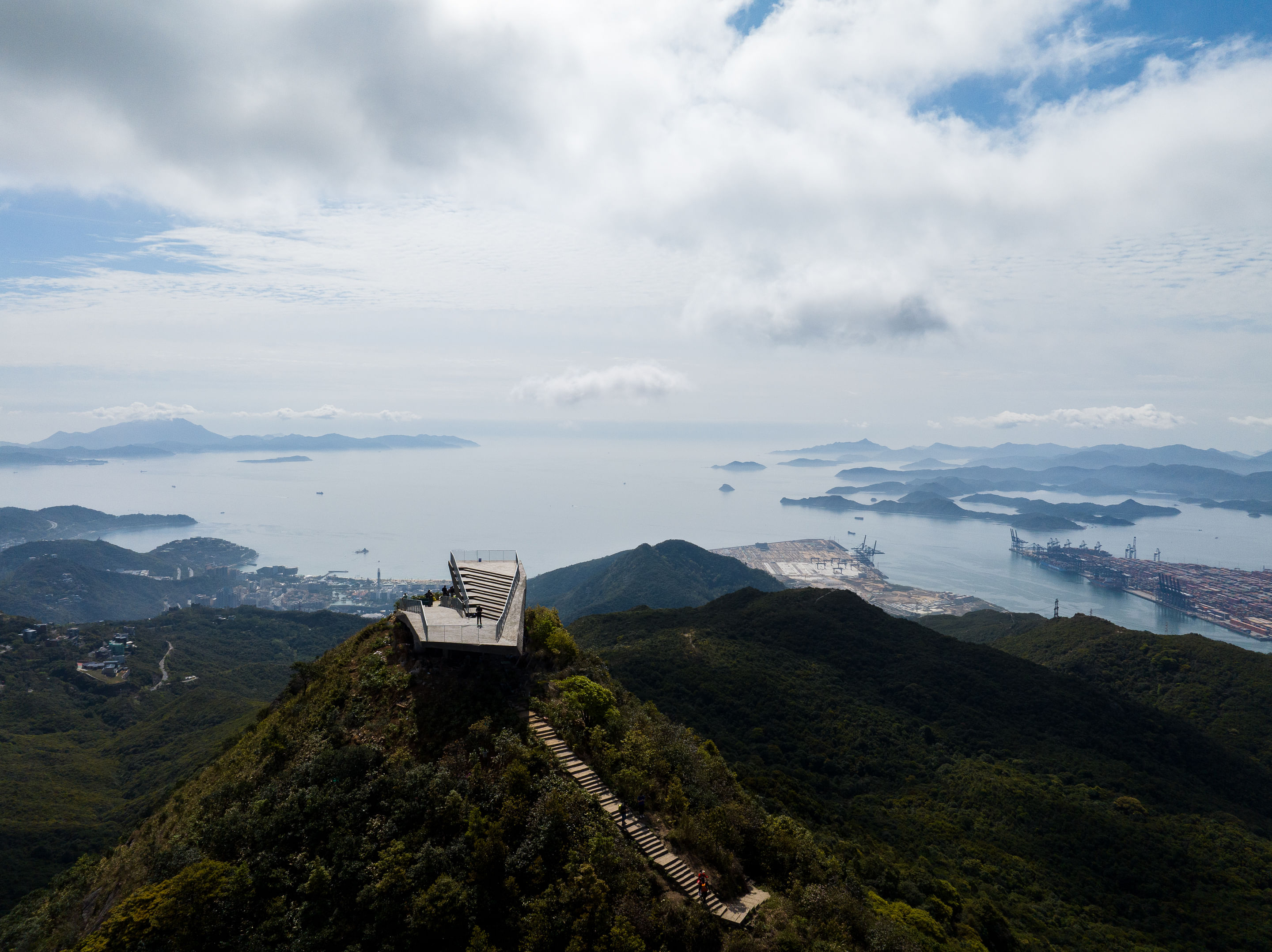 深圳梅沙尖城市观景平台丨中国深圳丨line+ studio-58