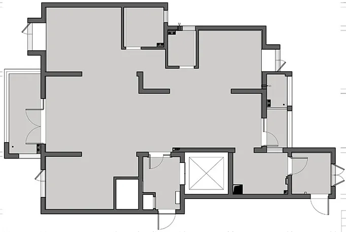 现代简约与美式风情的家居设计丨支点环境艺术设计-22