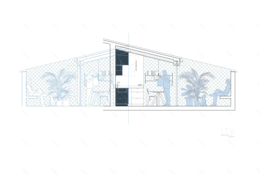 马德里市中心的明亮海滩屋丨西班牙马德里丨gon architects-24