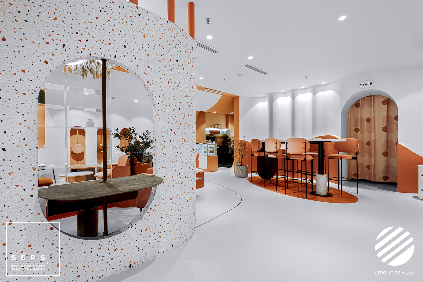 拉拉姆咖啡店丨越南河内丨Lepoint De.Concept & Andes Interior-4