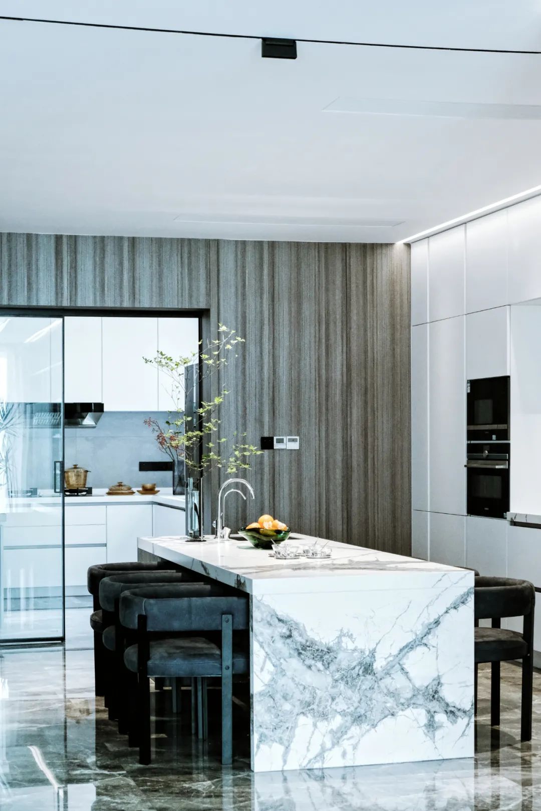 面朝大海的盒子 · 现代简约海景住宅设计丨深圳市允升合志建筑工程有限公司-28