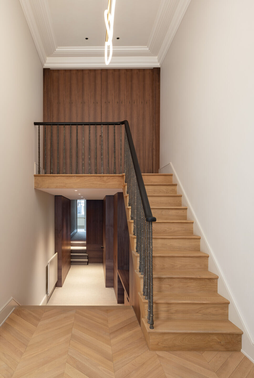 英国南肯辛顿历史建筑公寓改造丨Nash Baker Architects-5