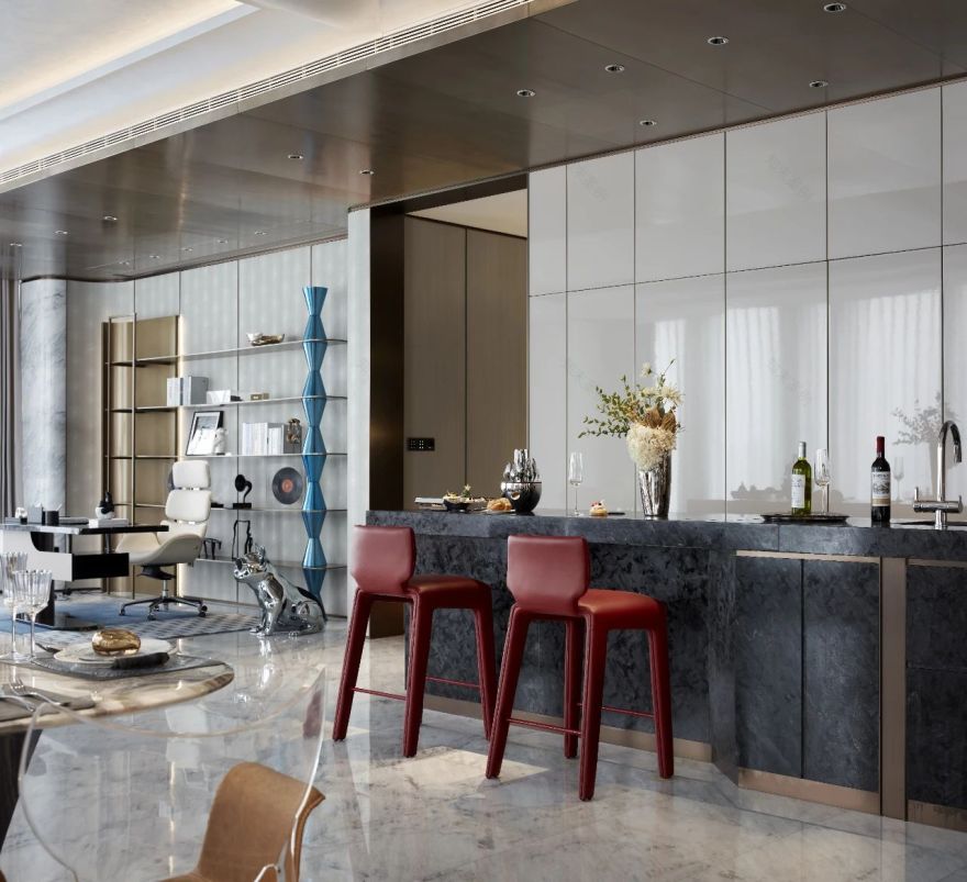 融泰云臻大平层样板间丨中国杭州丨郑仕樑室内设计(苏州)有限公司-28