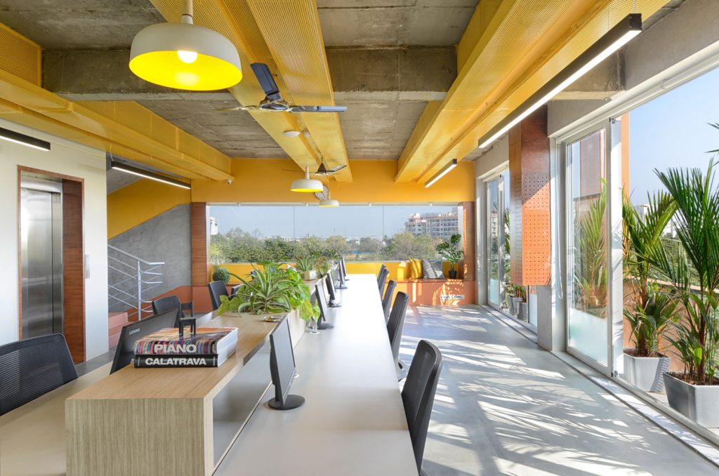 This Office in Hyderabad Repurposed an Existing On-site Concrete Structure | Spacefiction Studio-18