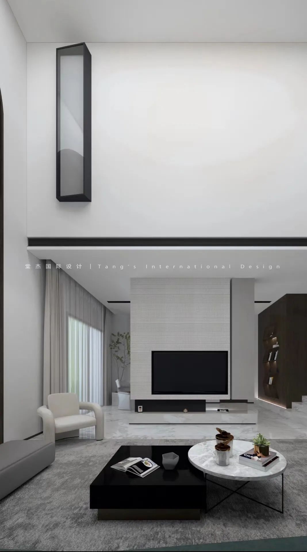 南京 600㎡极简之家丨中国南京丨堂杰国际设计-19