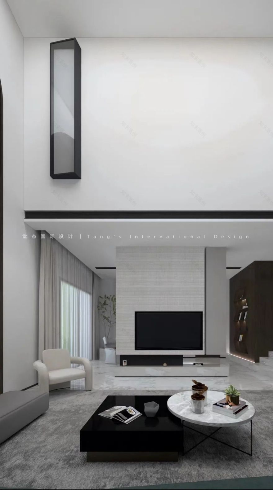 南京 600㎡极简之家丨中国南京丨堂杰国际设计-19