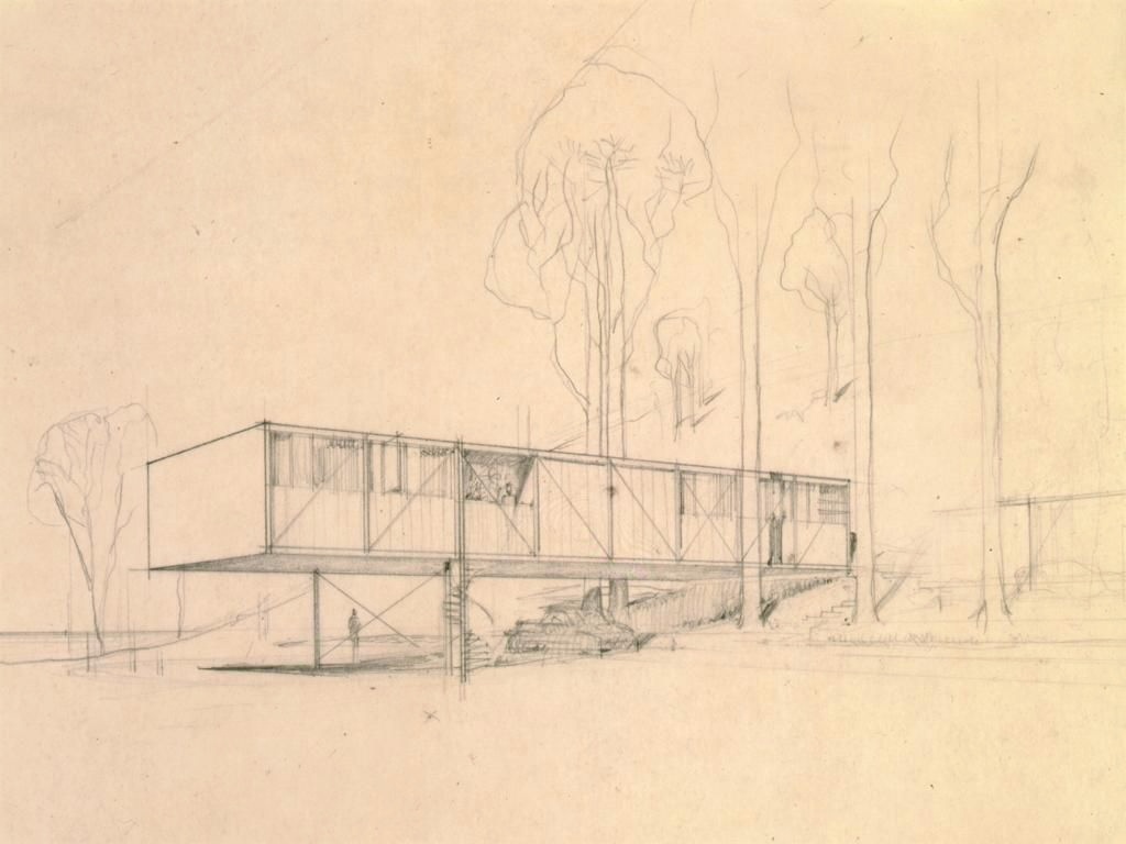 Eames House · 战后现代主义风格的典范丨美国加利福尼亚丨Charles Eames 和 Ray Eames-46