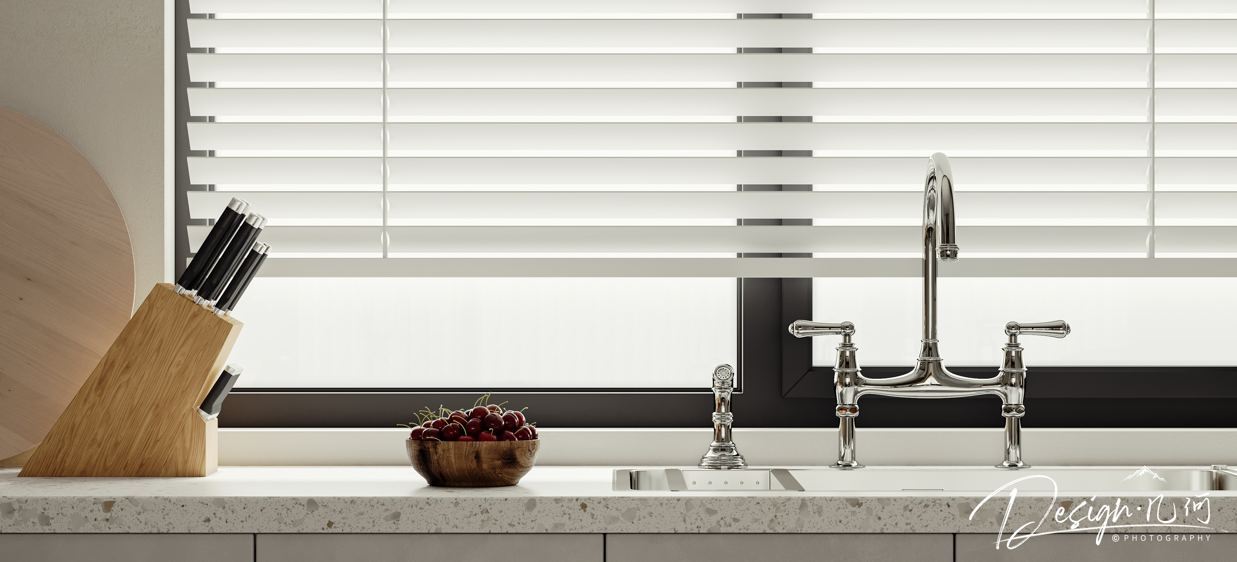 几何空间视觉表现 | 高速时代公馆法式奶油风-9