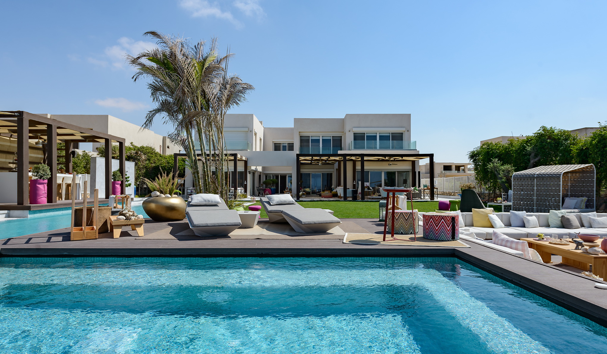 庄园白色别墅 S | SA Architects | 2020 | 埃及-5