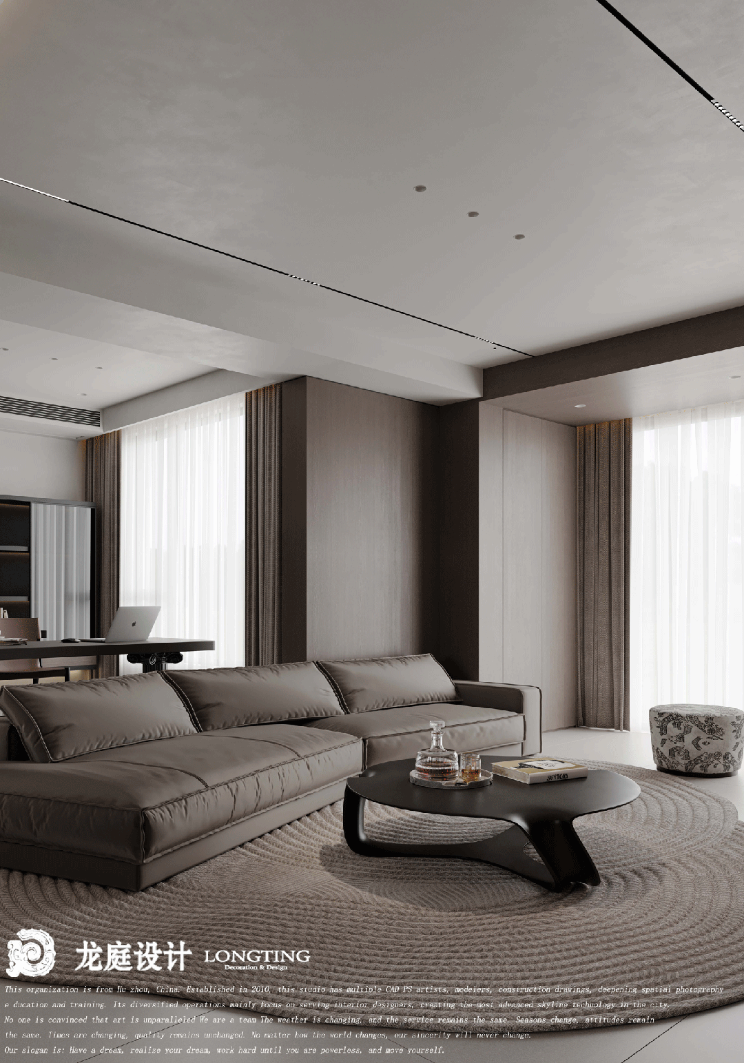 意木谧境 · 湖州西湖观邸意式极简排屋设计丨中国湖州丨龙庭设计-15