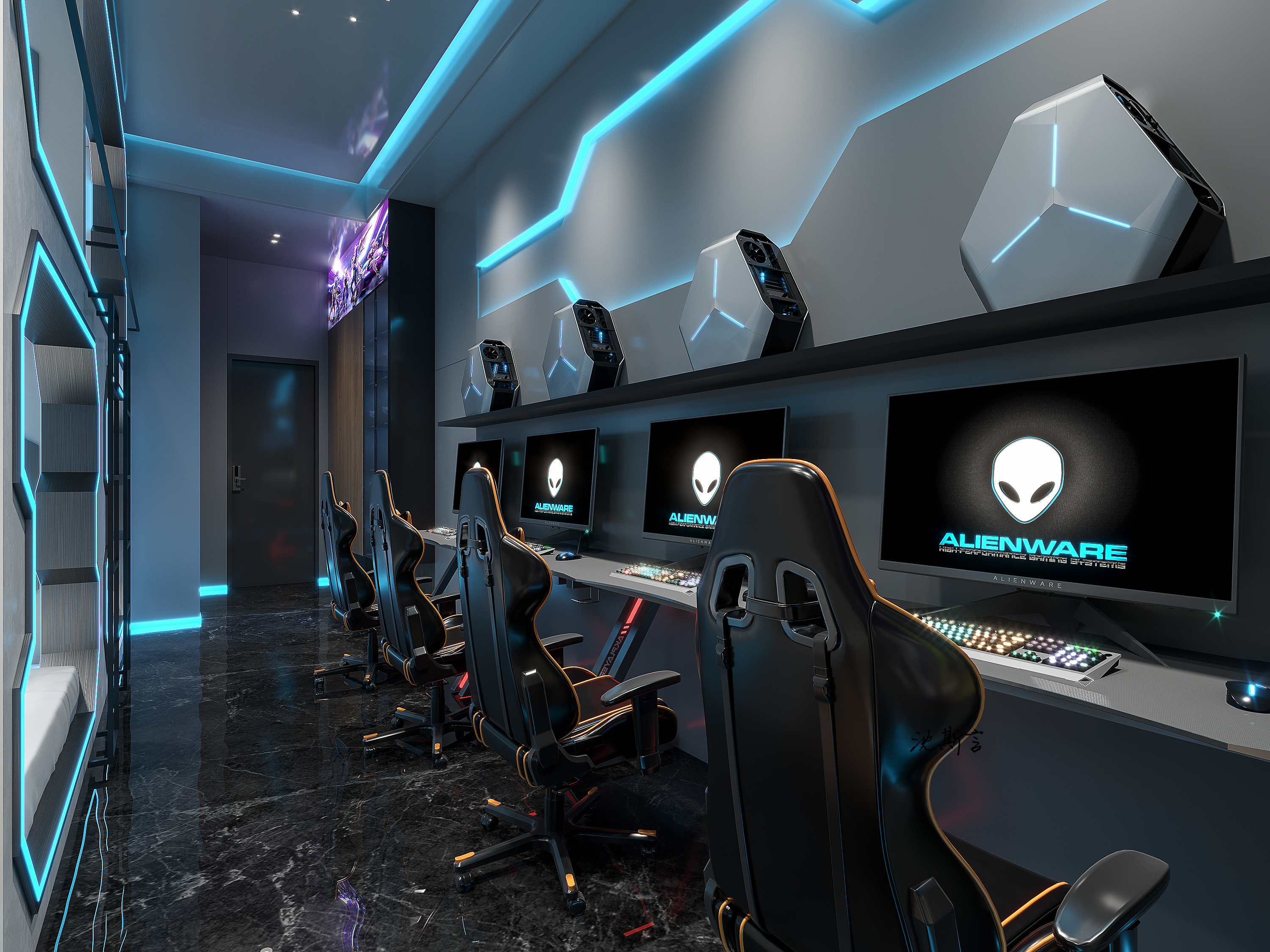 电竞酒店设计-14