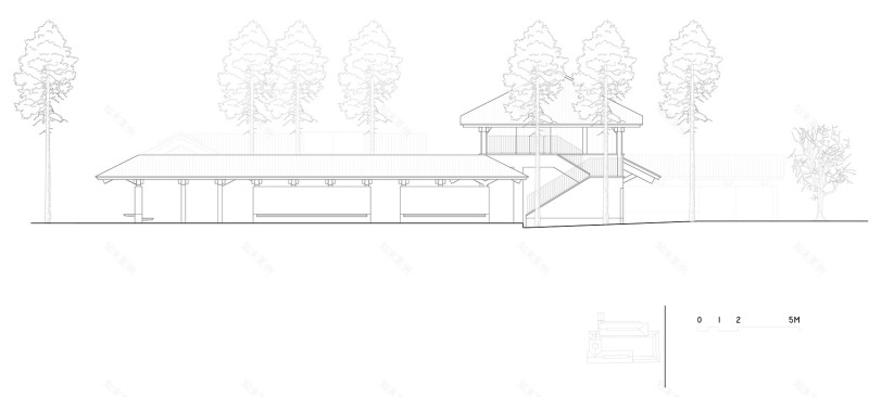 长宁外环生态公园带市民服务驿站丨中国长宁丨致正建筑工作室,冶是建筑-193
