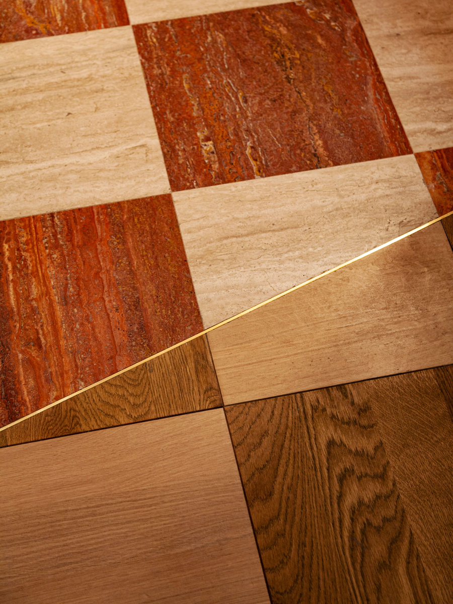 复古公寓设计 | 艺术、设计与材料的有机结合-27