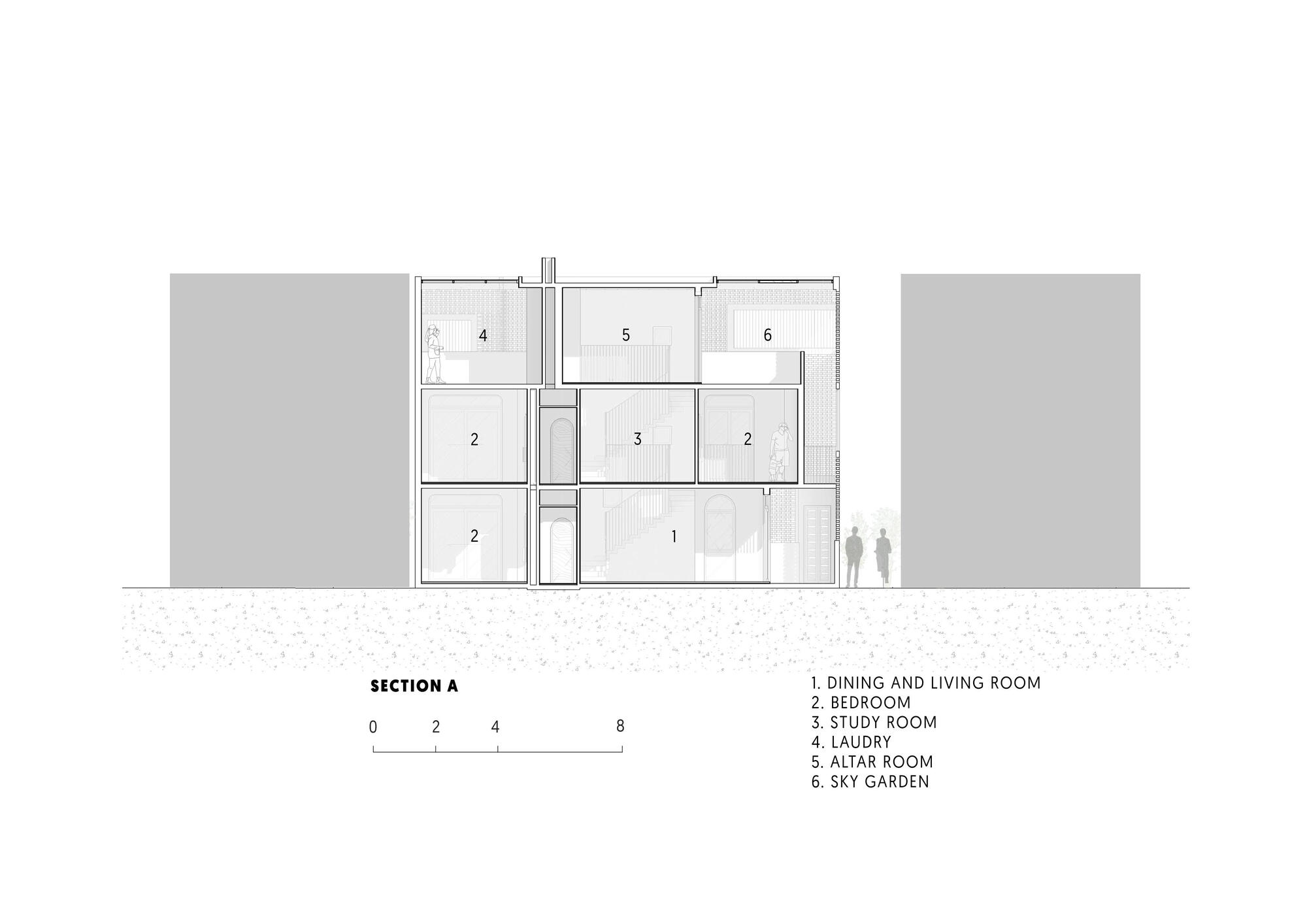 灯笼屋丨越南丨Ho Khue Architects-19